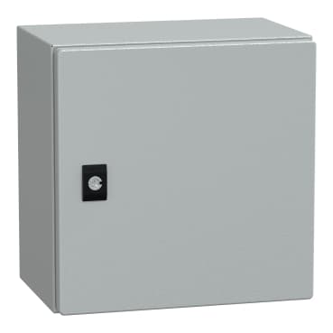PanelSeT CRN plain door w/o mount.plate. H300xW300xD200 IP66 IK10 RAL7035..
