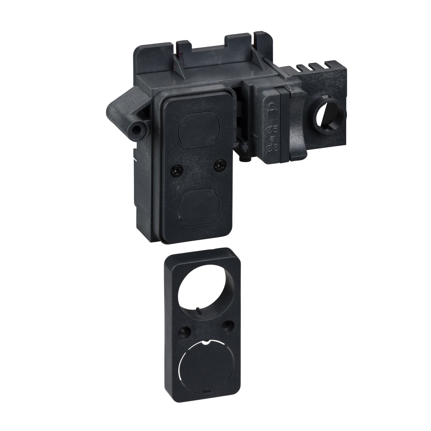 Locking device, MasterPact MTZ2/3 fixed/drawout, OFF position locking, kirk adaptation kit without keylock, spare part