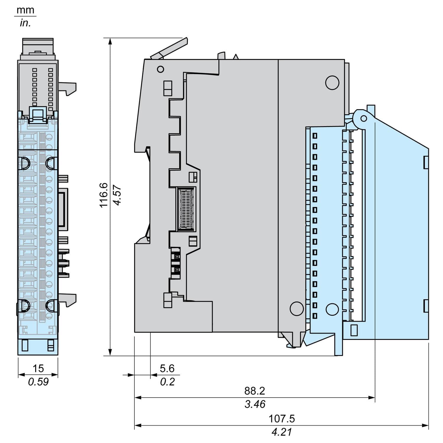 H Common 16 0VDC SL Mod+B