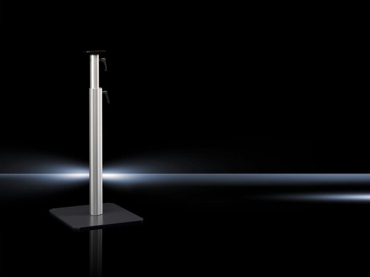 Support section, height-adjustable for CP 40