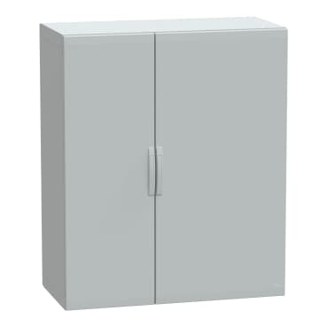 Floor standing polyester enclosure, Thalassa PLA, plain door, completely sealed, 1500x1250x620mm, IP65, IK10