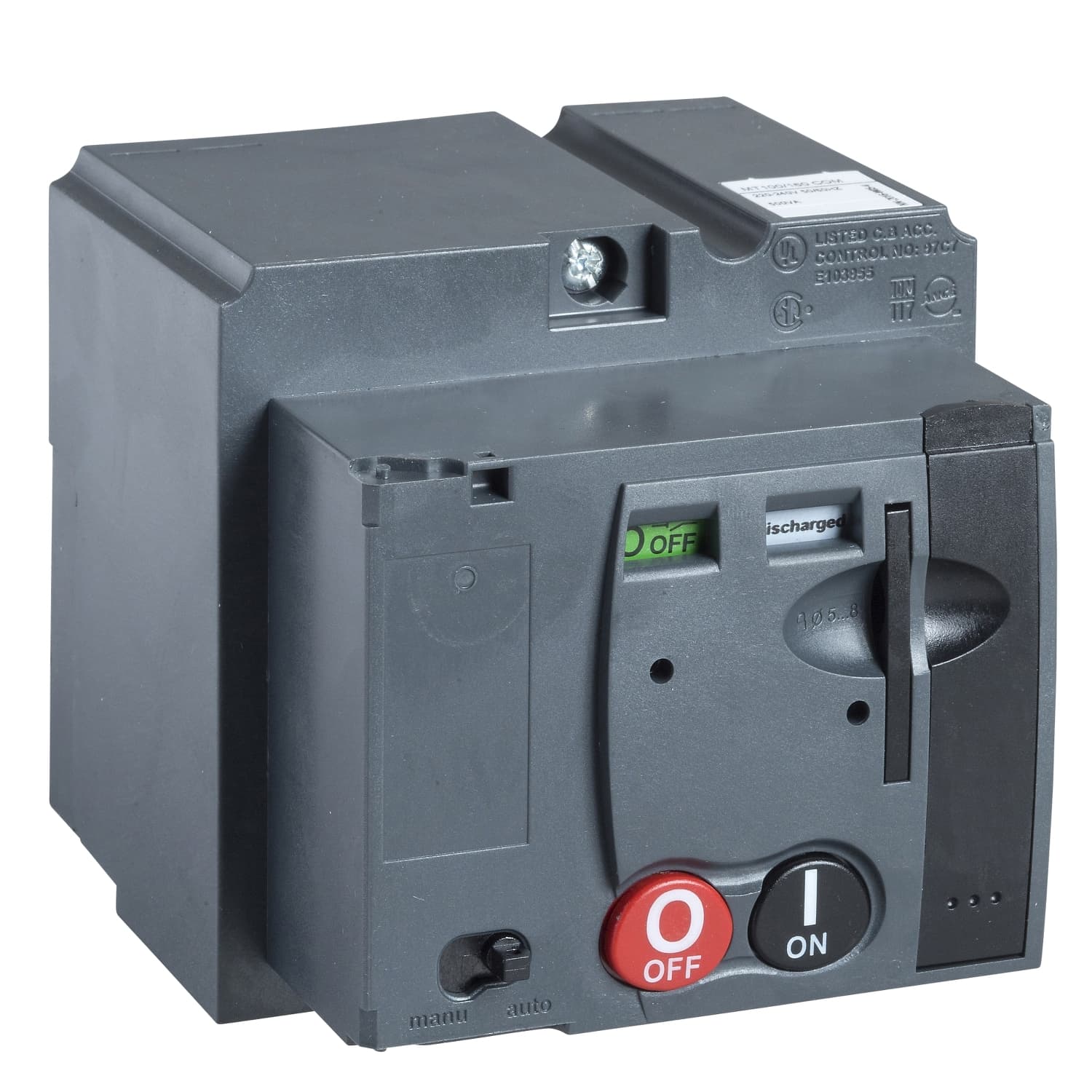 وحدة آلية محرّك قابل للاتصال MTc 100/160، ComPacT NSX100/160، 220/240VAC 50/60Hz