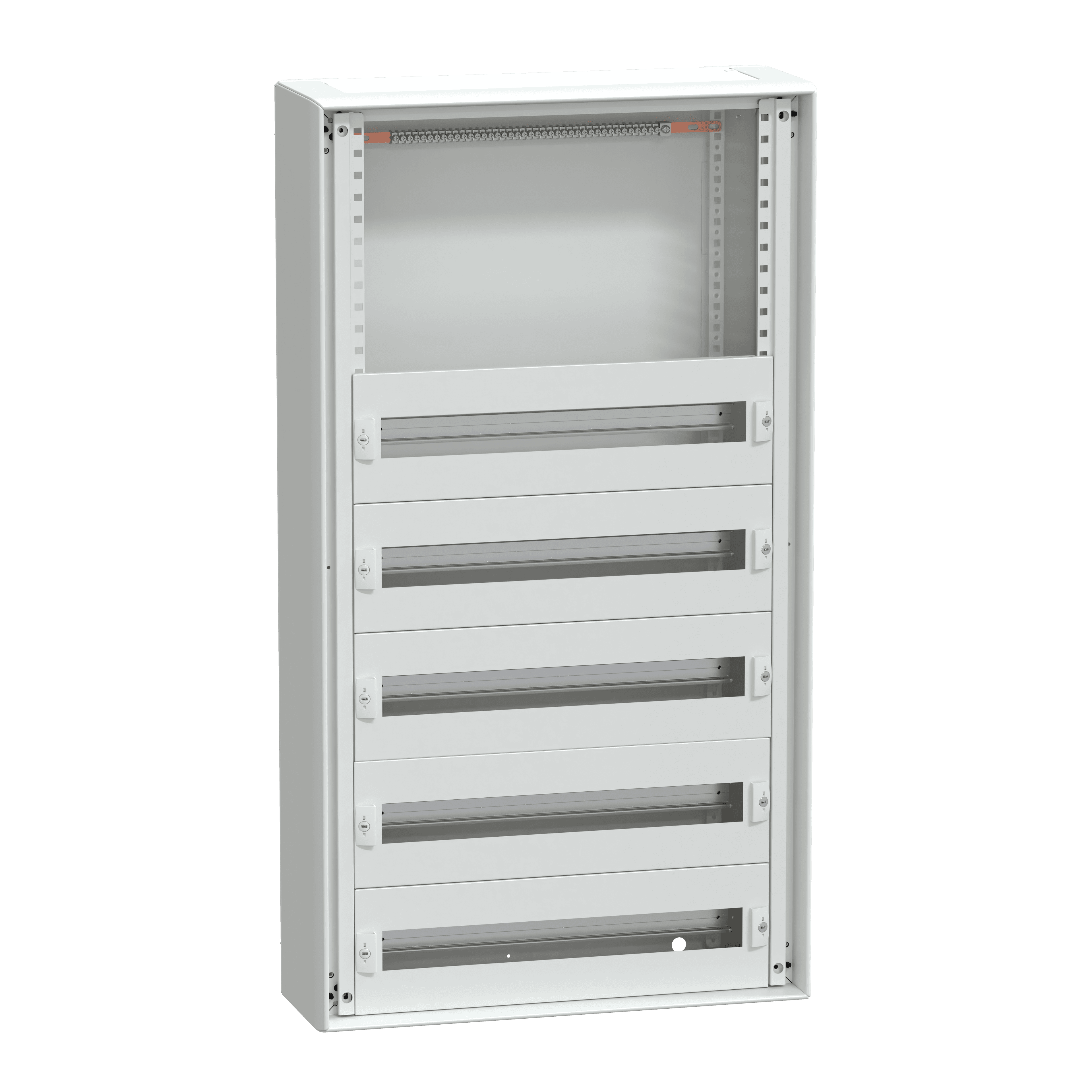 WALL-MOUNTED ENCL. 5ROWS+6M PACK250 IP30
