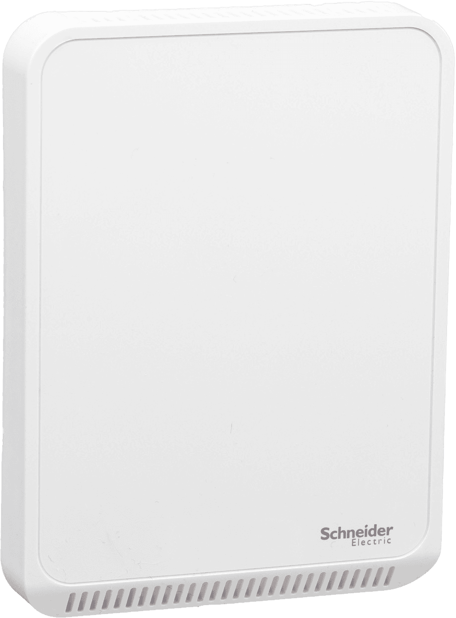 Sensor, SpaceLogic SLA Series, humidity, room, temperature, analog outputs, matte white housing