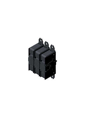Spreader Kit,TeSys Giga contactor,for LC1G630-800,3 pole,box lug connections,70-80 mm pole pitch