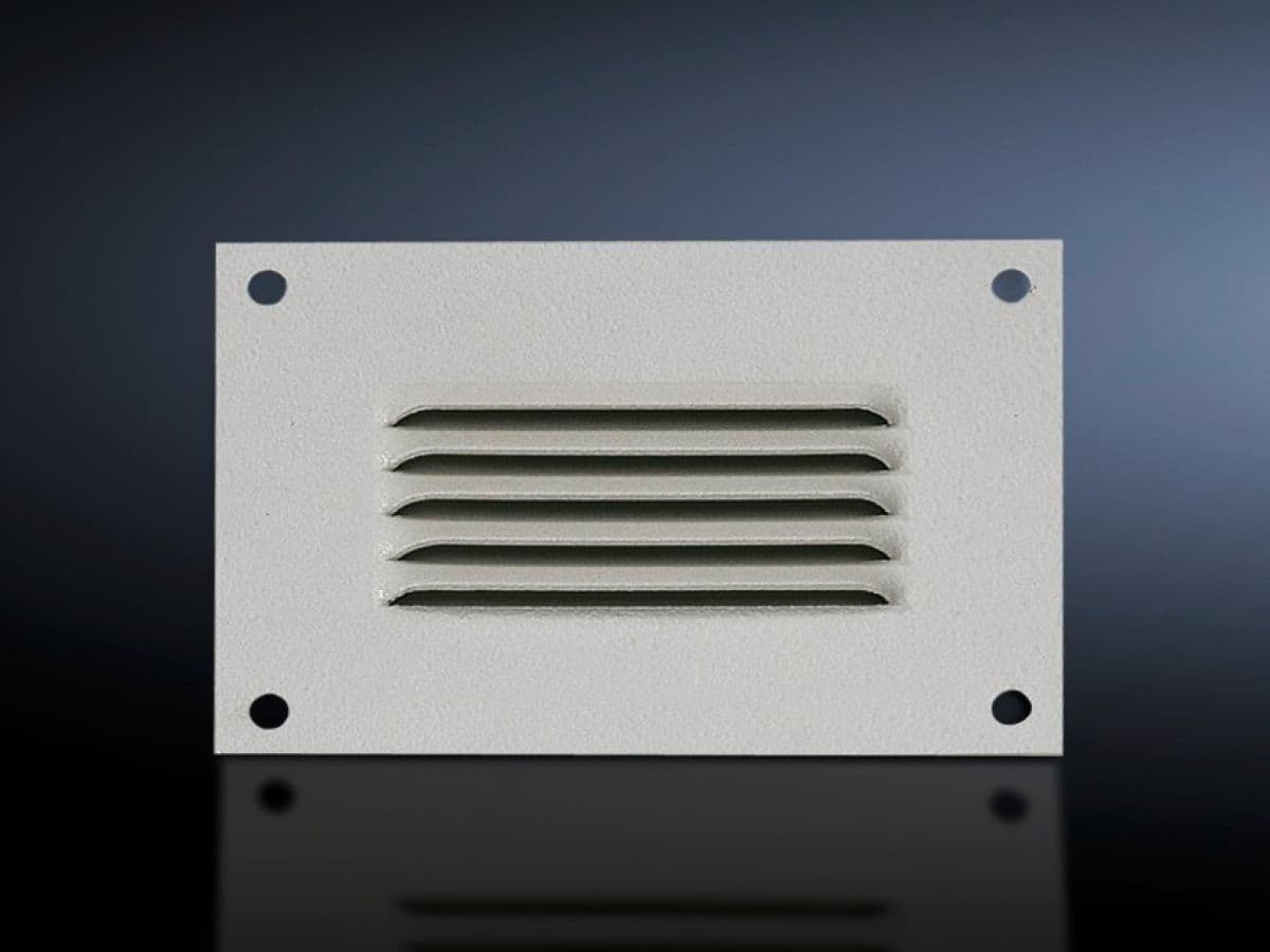 Integrated louvres