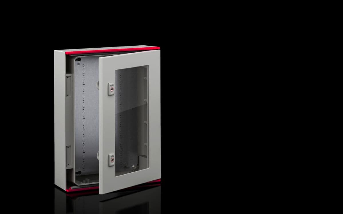 Plastic enclosures AX with viewing window
