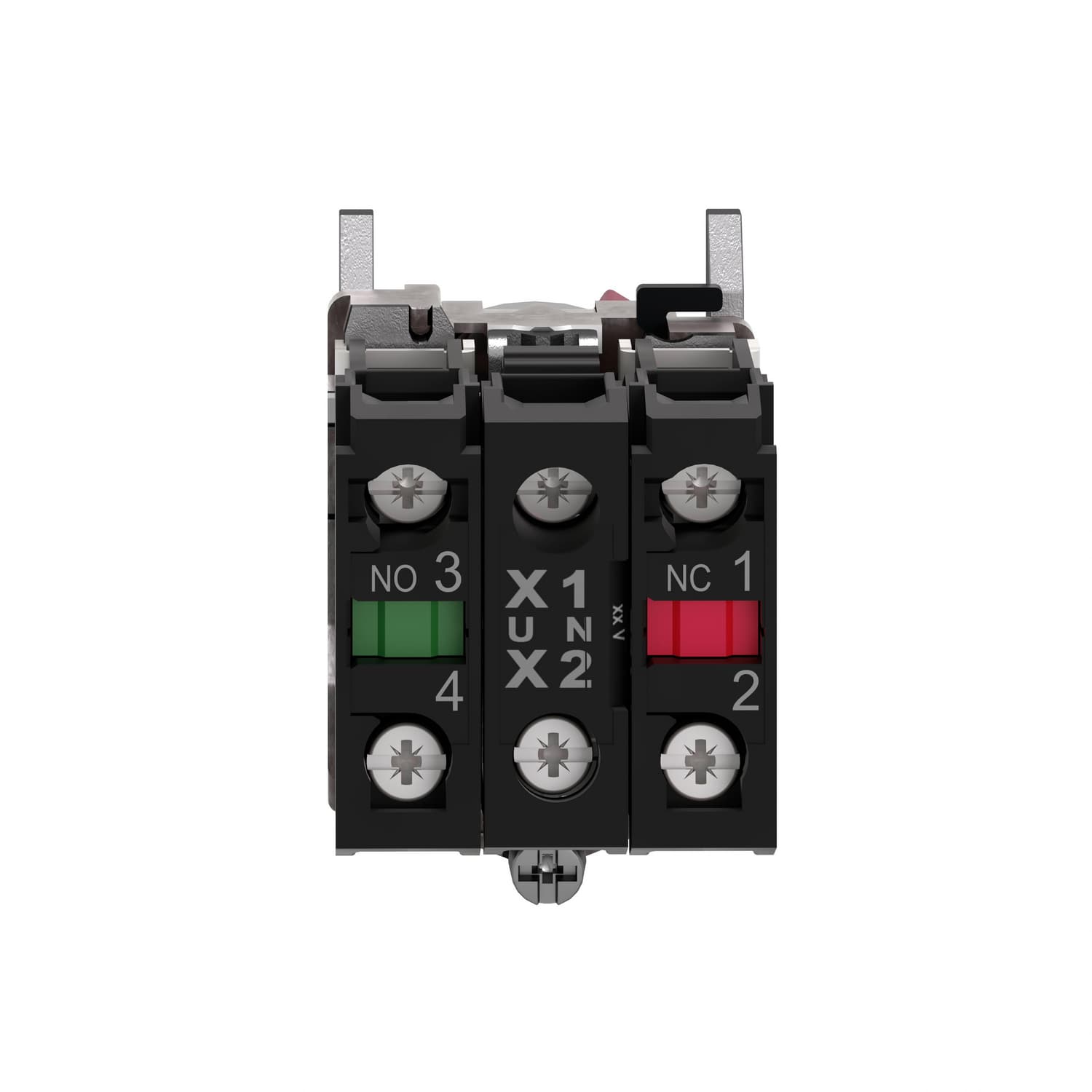 مفتاح اختيار Illum.، 24VAC/DC، أحمر
