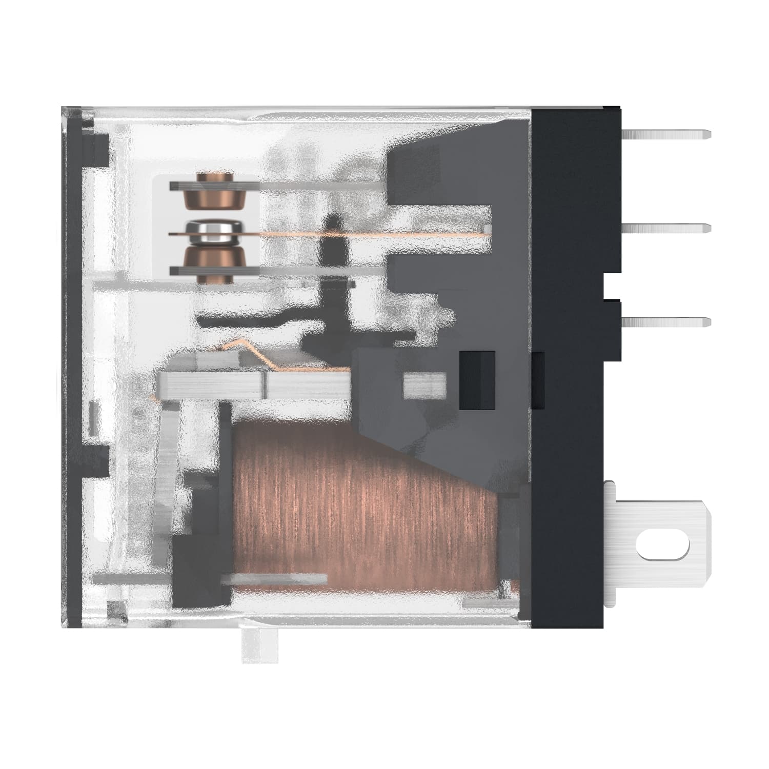 1CO 10A مرحّل أساسي -LED 24DC