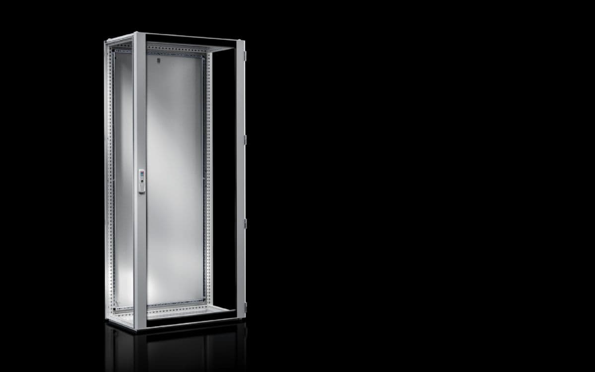 Bayed enclosure system VX25 Basic enclosure with glazed door