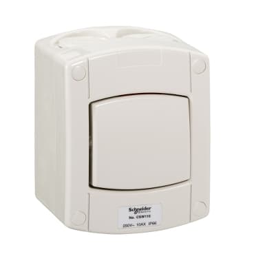 SWITCH 10AX 250V 1G 2WAY IP66
