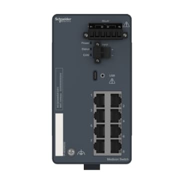 Modicon Managed مفتاح 8TX