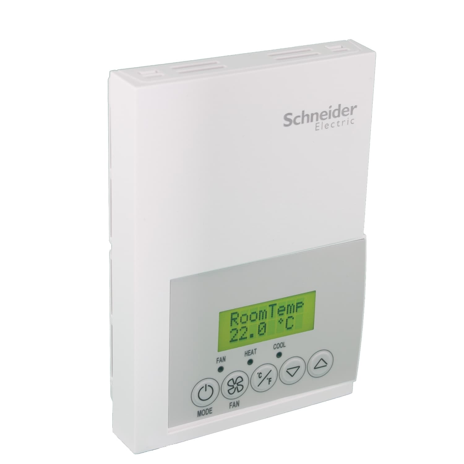 Low-Voltage Fan Coil Room Controller: BACnet MS/TP, RH sensor & control, Analog 0-10 Vdc, Hotel/Lodging