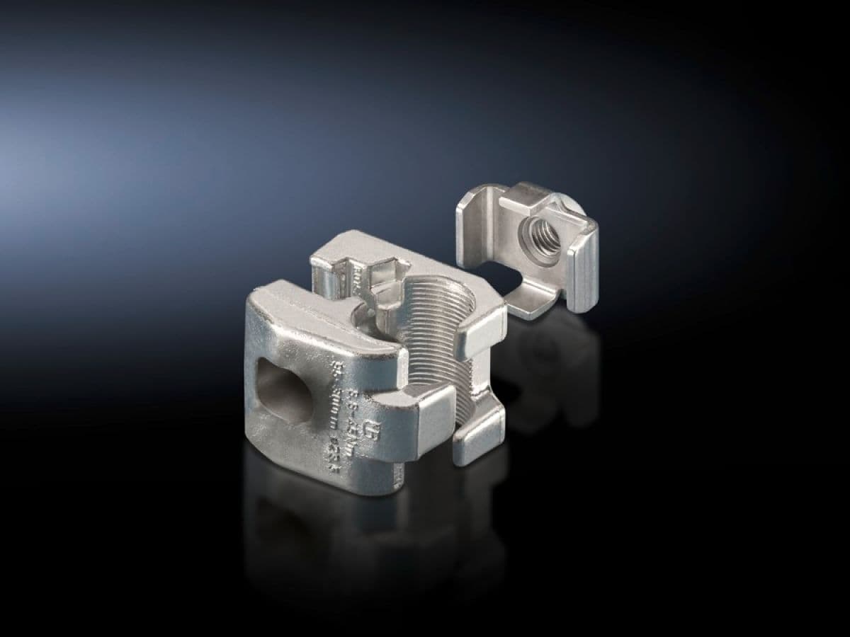 Direct connection terminal for round conductors