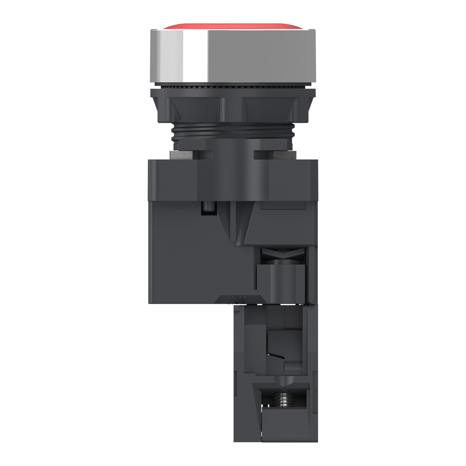 IPB,FLUSH,RED,1NO,AC 220V