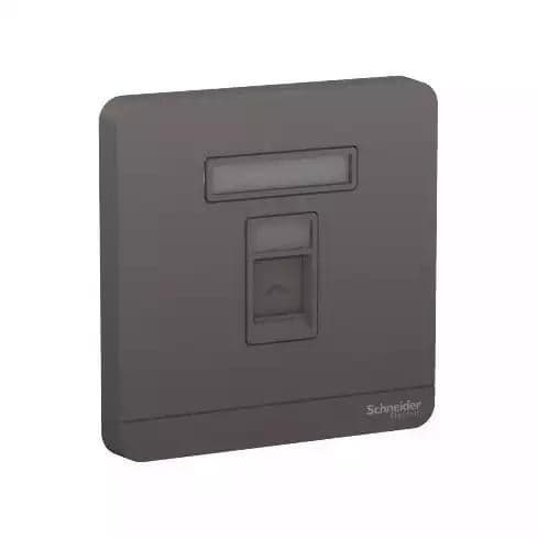 1G RJ45 DATA CAT6 SHUTTERED DG