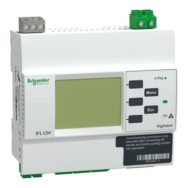 Vigilohm 12CH. مؤشر موضع Modb Hosp 110-440