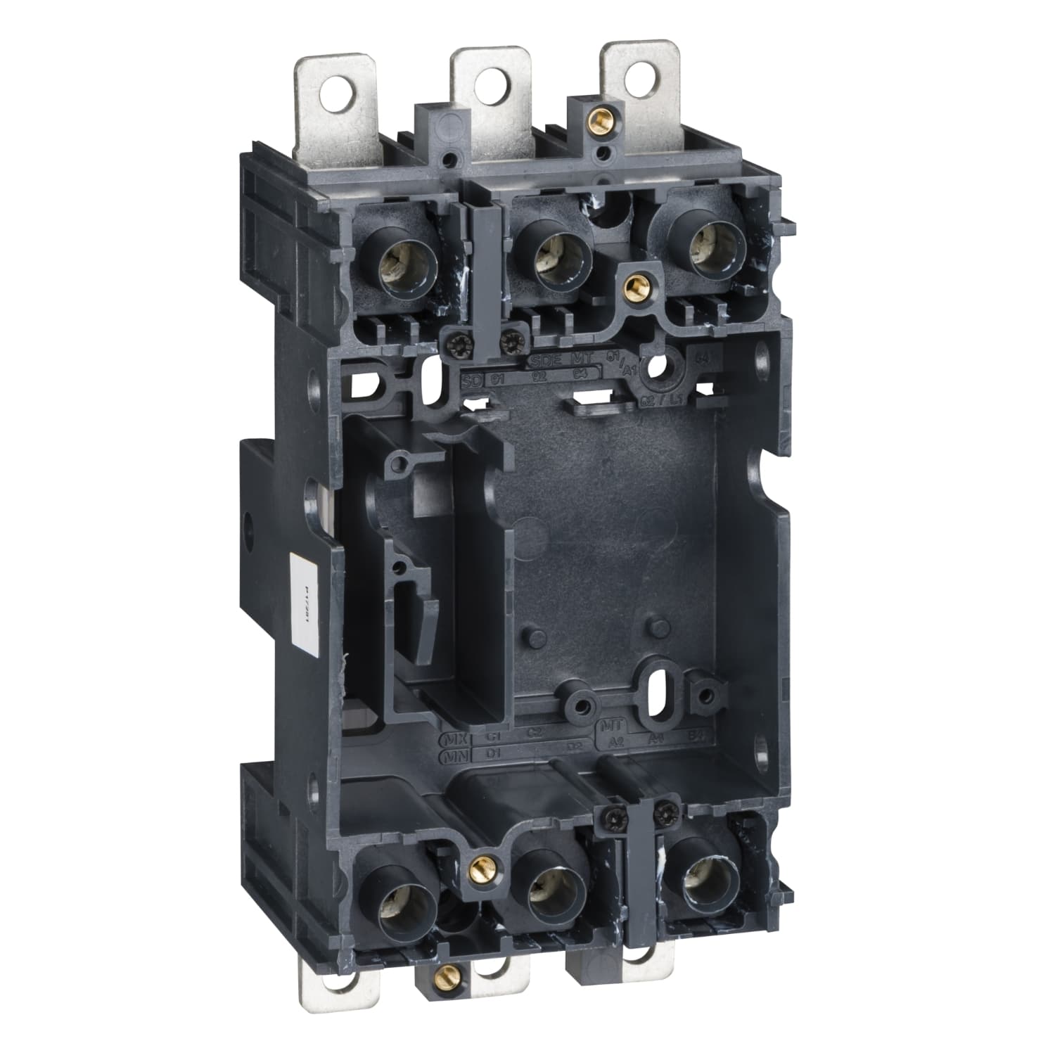 قاعدة قابل للتوصيل، ComPact NSX100/160/250، front/rear connected، 3 أقطاب