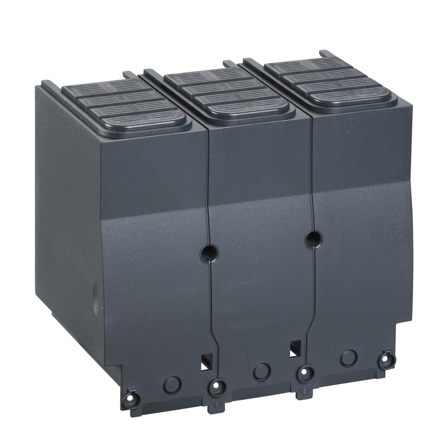 Long terminal shield for spreaders, ComPacT NSX400/630, pitch 52.5mm, IP40, 3 poles