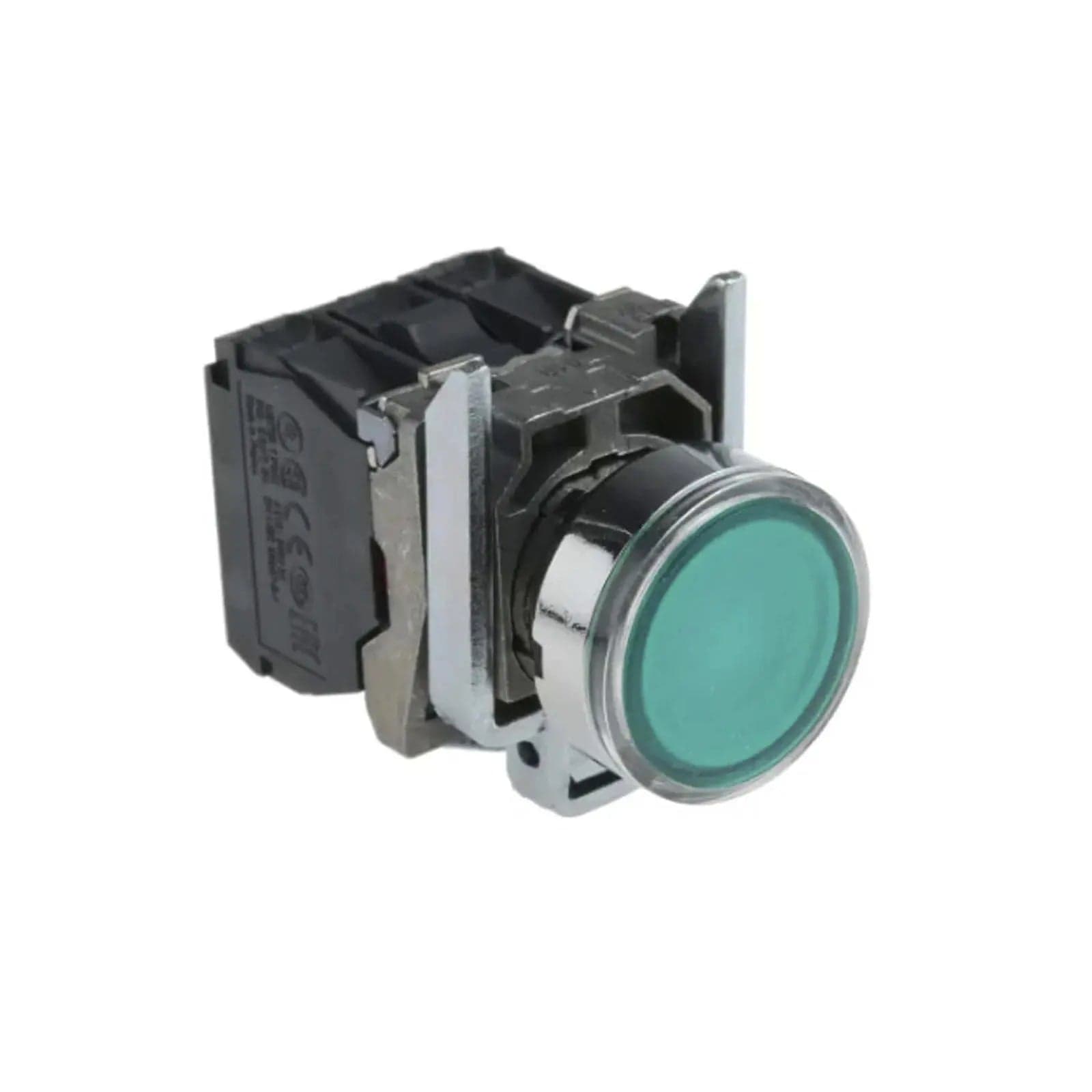 Illuminated pushbutton, green,24VAC/DC