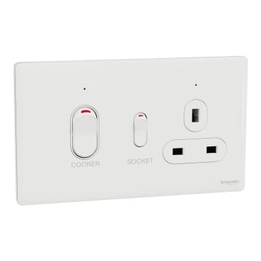 45A 250V~ 1G DP Cooker Control Unit, PW