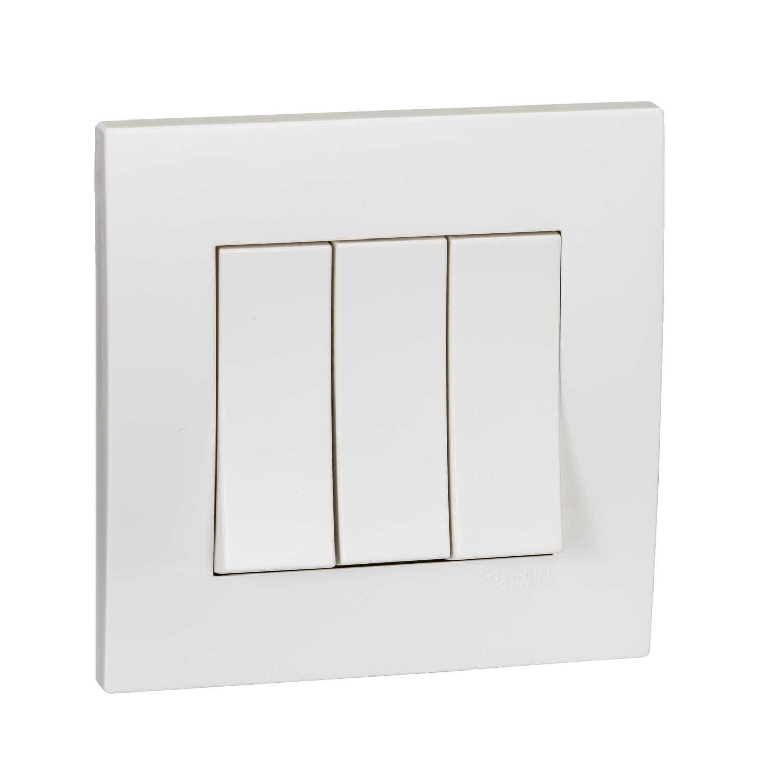 16AX 250V 3GANG  1WAY SWITCH