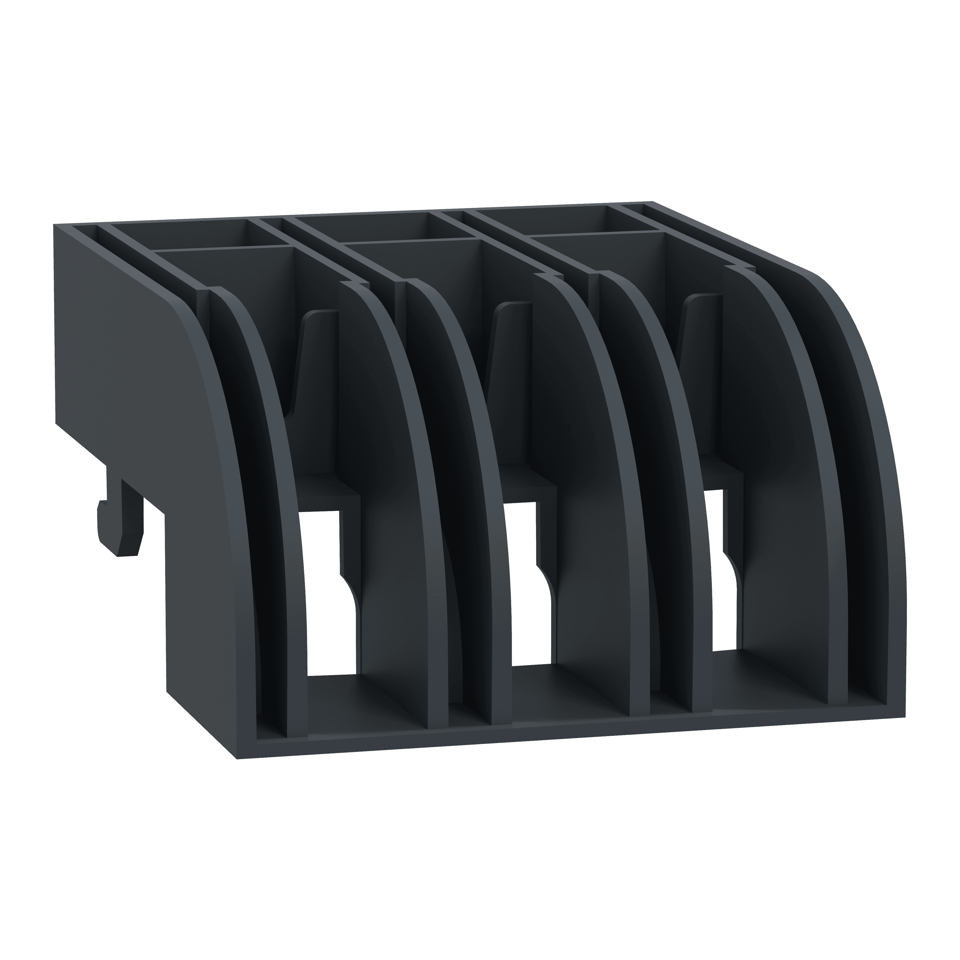 Phase barrier, Tesys Ultra, terminals mounting Support, for LUB & LU2B