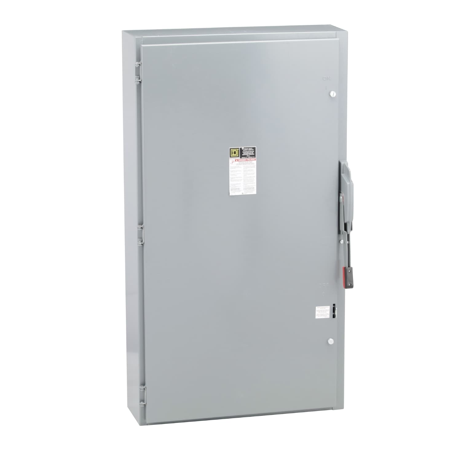 مفتاح أمان، للخدمة الشاقة، non fusible، 400A، 3 wire، 3 أقطاب، 350hp، 600VAC/DC، NEMA 1