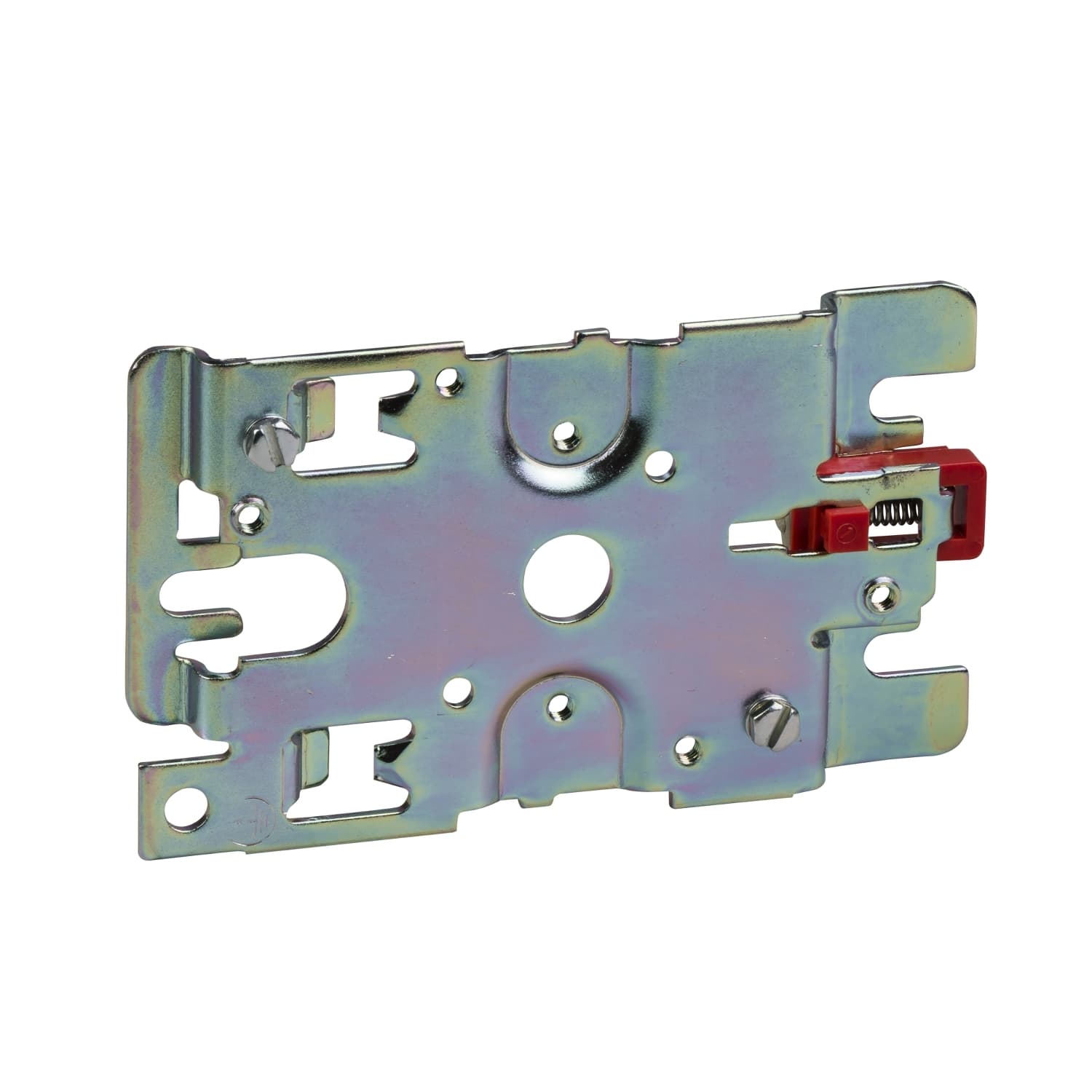 Mounting plate, TeSys Deca, supported by screws