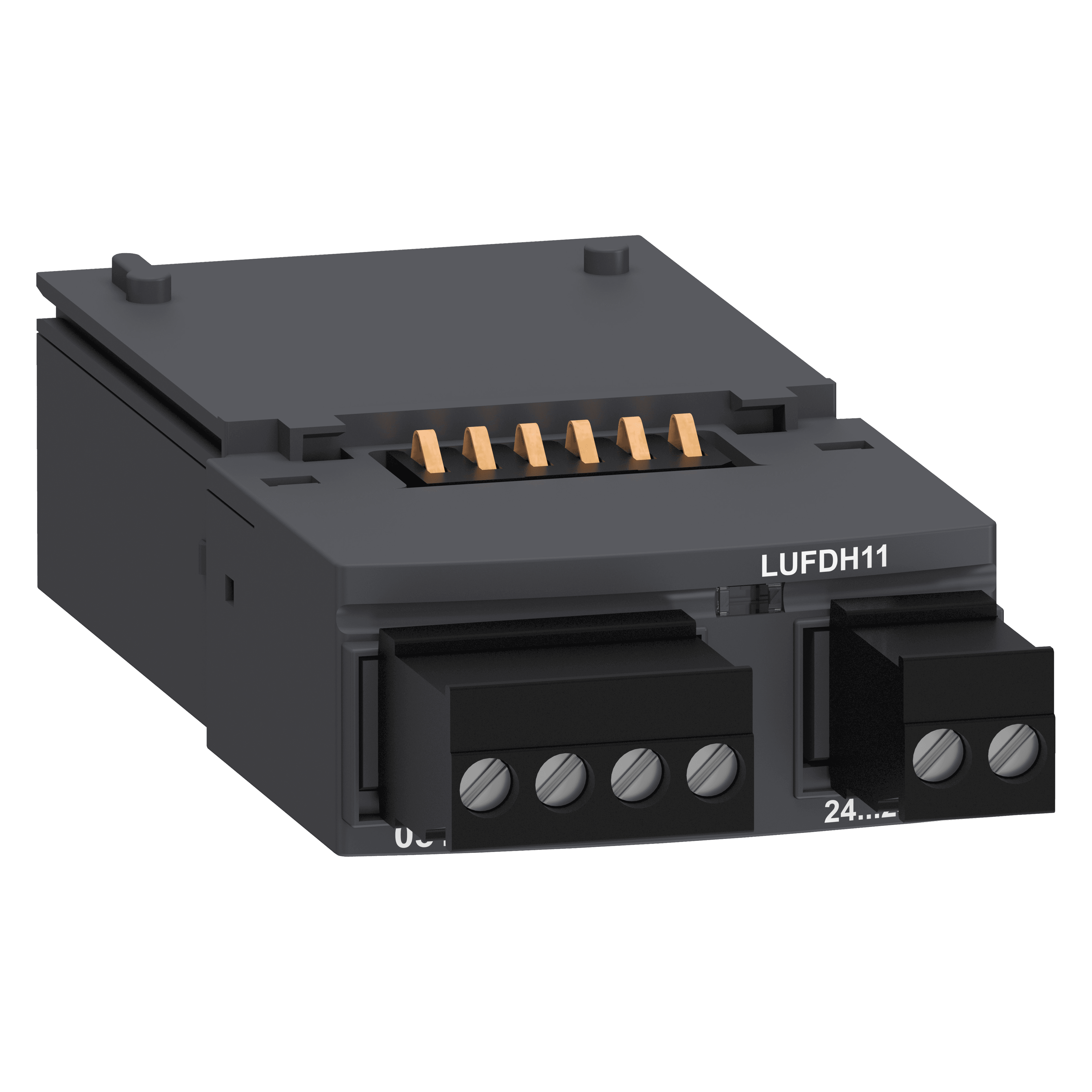Function module, TeSys Ultra, 1NO+1NC, 24 to 240VAC/DC, Front side, thermal overload signalling