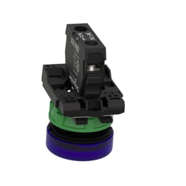مصباح إشارة، كامل، 230-240V، أزرق