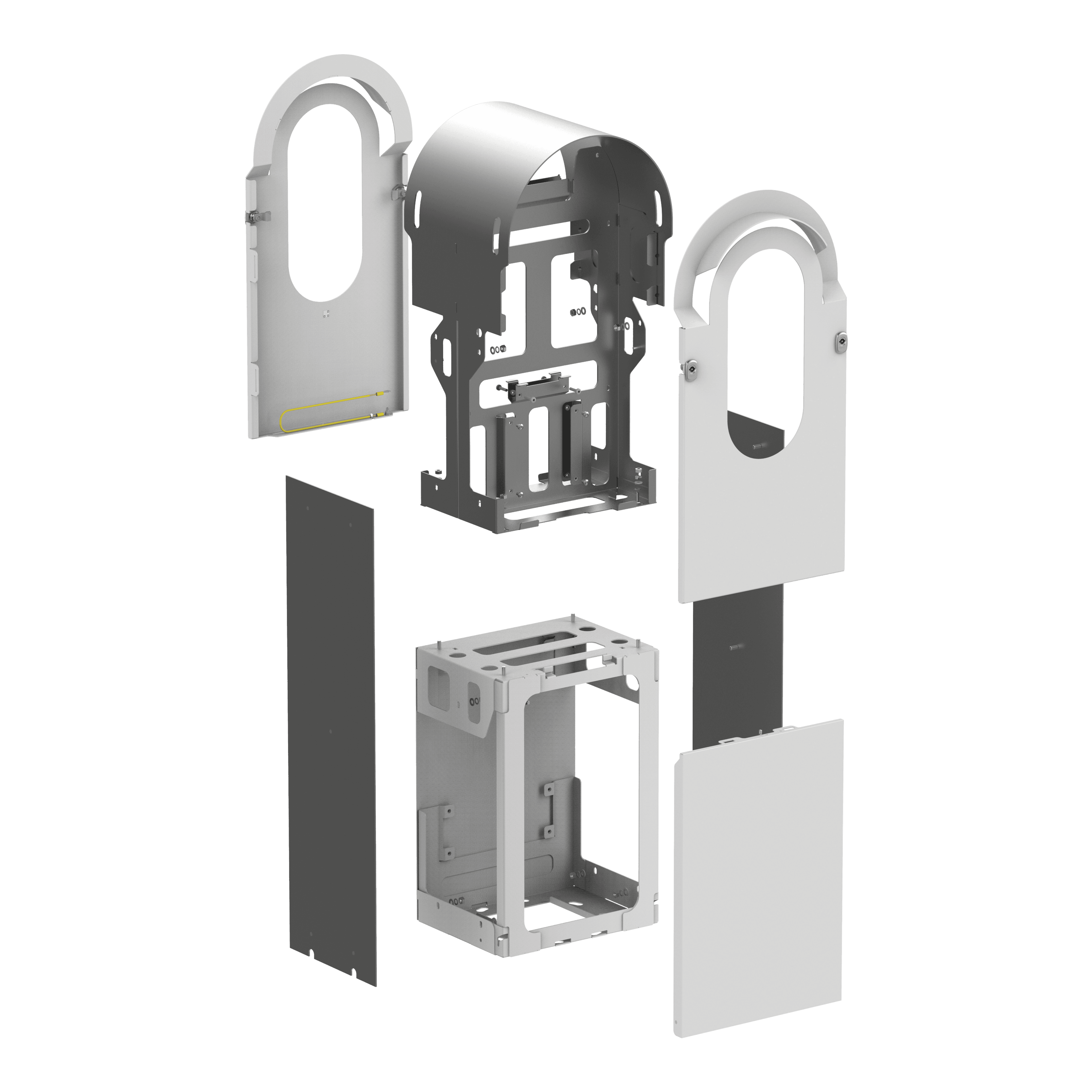 EVlinkProAC طقم معدني FloorStanding 2CP
