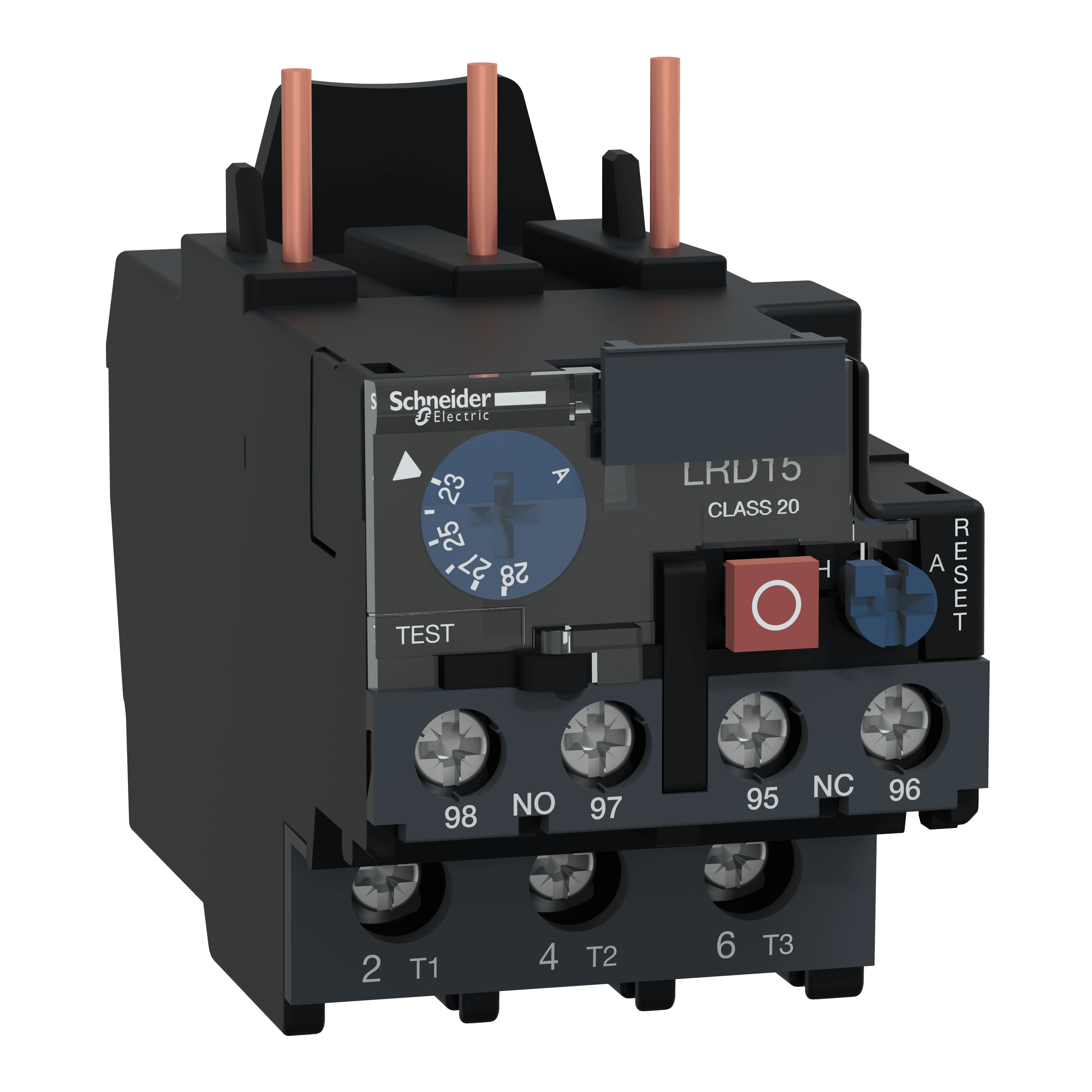 TeSys Deca thermal overload relays,23...28A,class 20