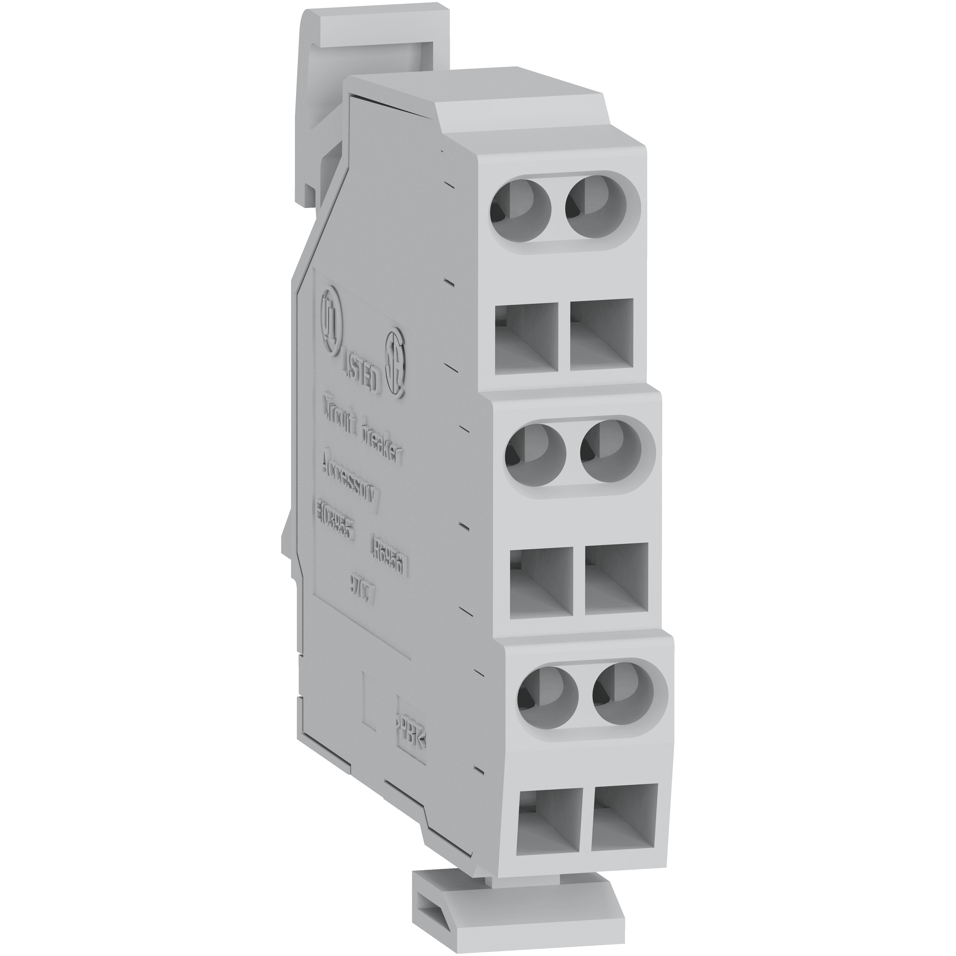 Carriage switch, MasterPact MTZ1/2/3 drawout, chassis connected position (CE), 1 NO/NC contact, low level, 5A/240VAC