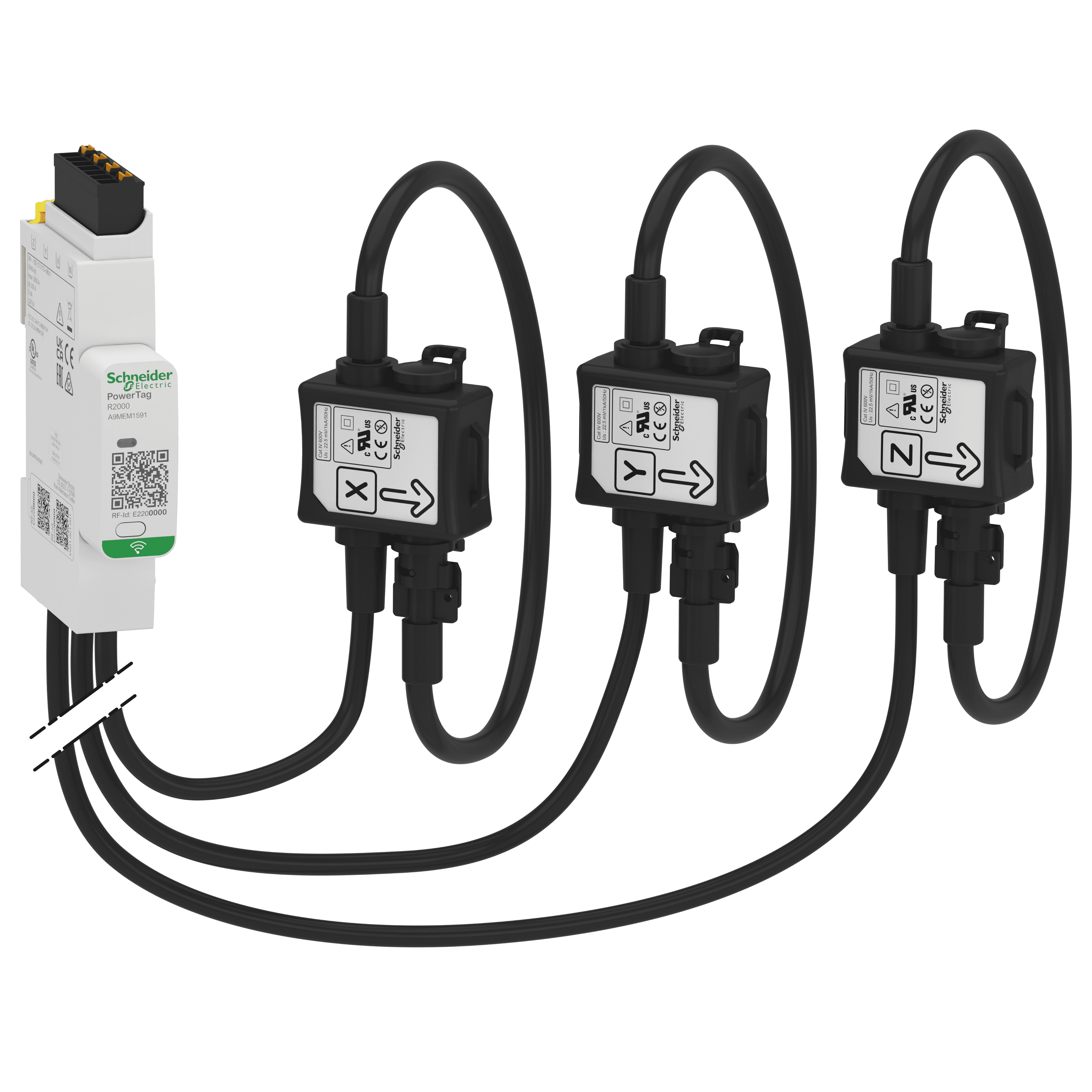 PowerTag طاقة R600 3P/3PN