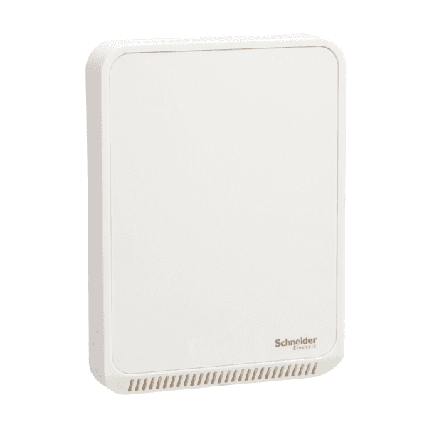 Sensor, SpaceLogic SLP Series, air quality, CO2, temperature, room, BACnet MSTP/Modbus, matte white housing