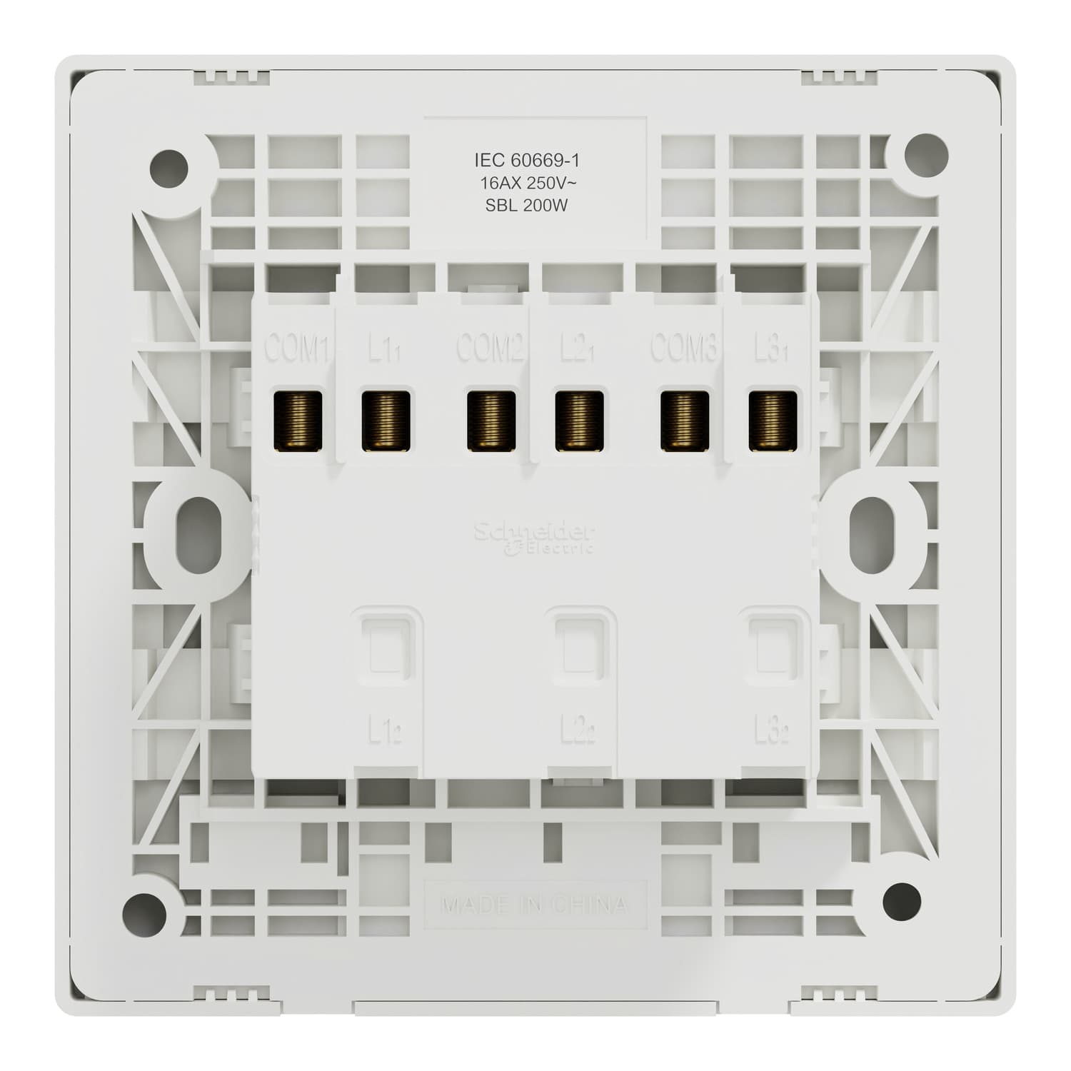 16AX 250V 3G 1W SW WE