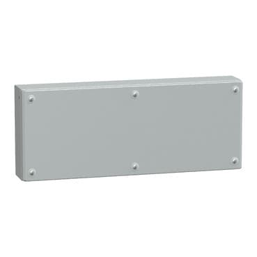 باب سادة علبة معدني صناعي H200xW500xD80 IP66 IK10 RAL 7035