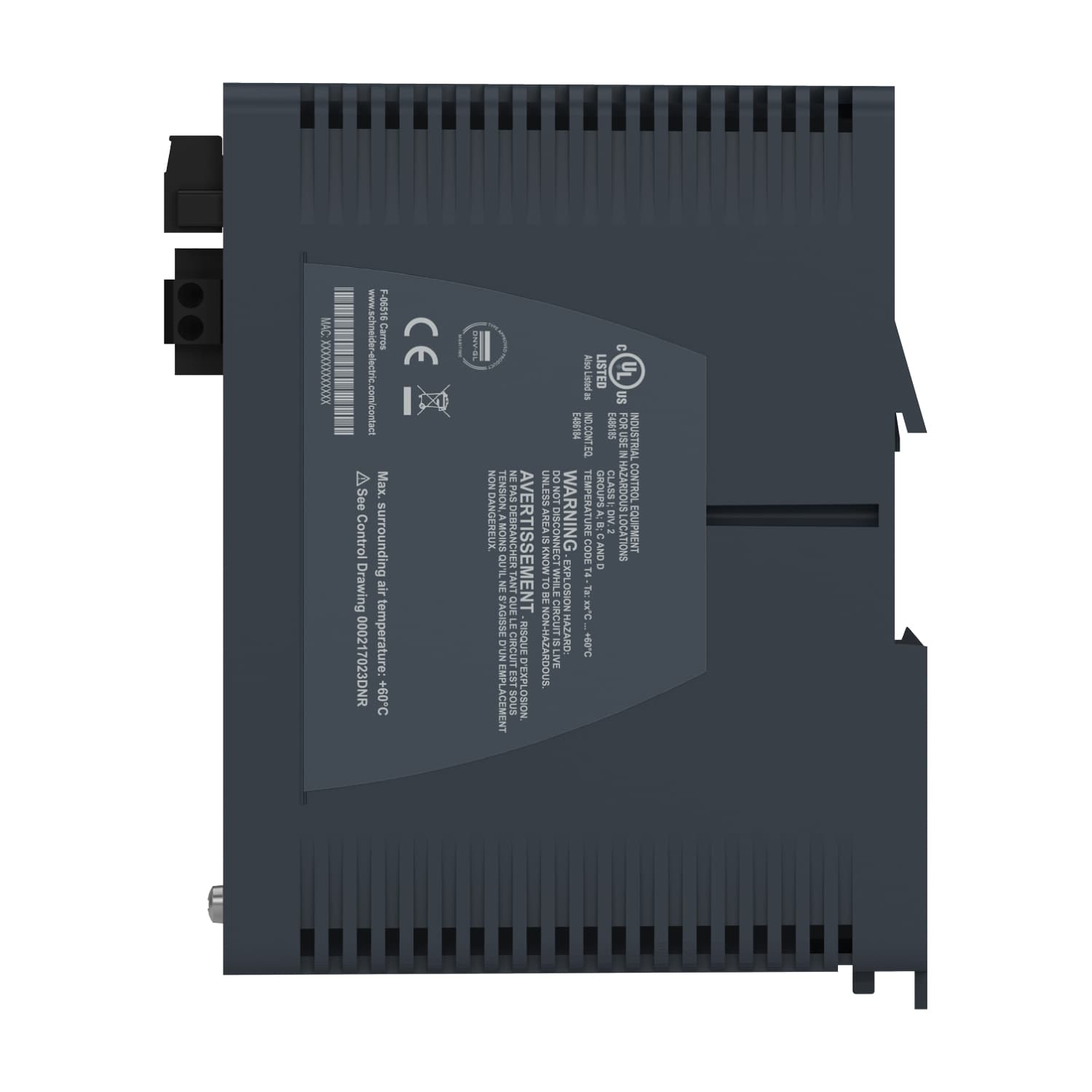 Modicon Managed Switch 8TX/1FX-MM