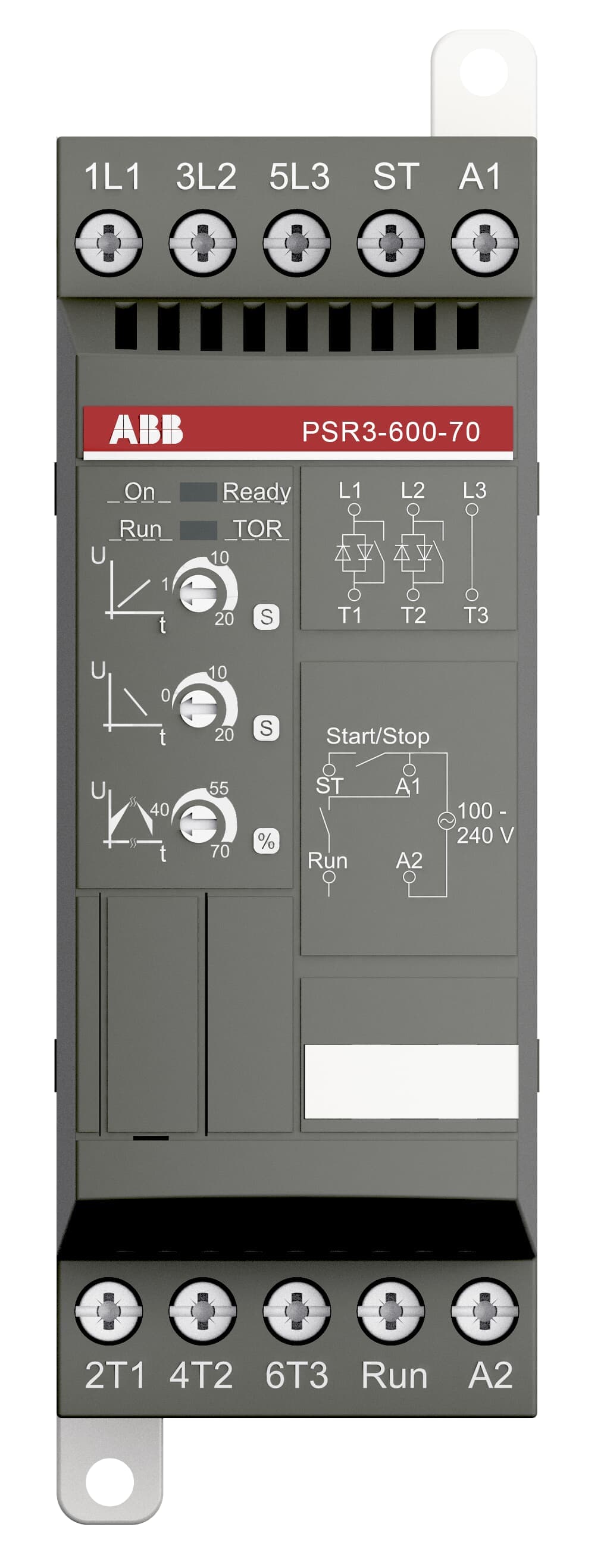 PSR3-600-70 Softstarter - 3.9 A - 208 ... 600 V AC