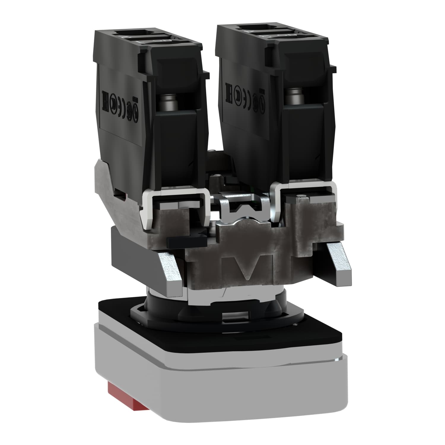 Illuminated green/red pb, 24VAC/DC