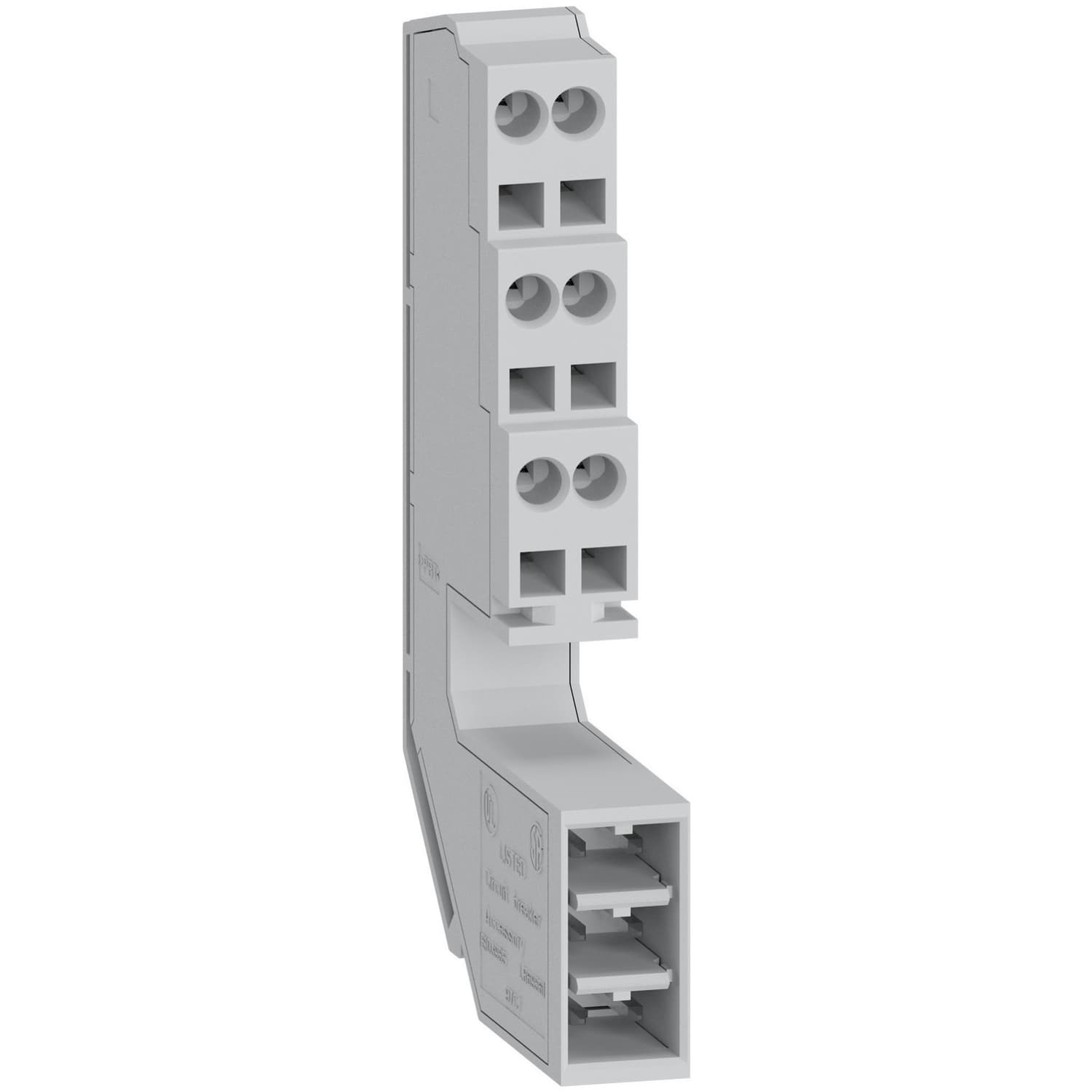 قاعدة توصيل طرفية 3 wires، MasterPact NT، ComPacT NS630b إلى NS1600، لـ أجهزة قابل للسحب، قطعة غيار