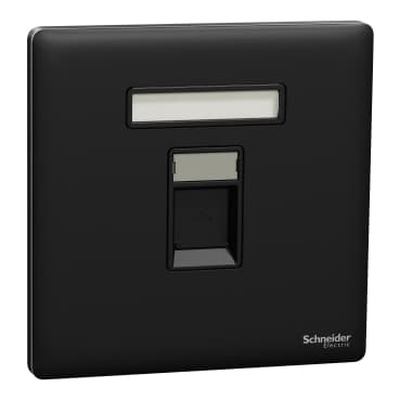 1G RJ45 Data Cover, w/shu, JB