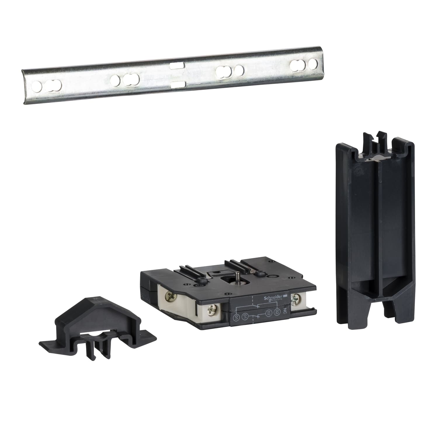 Mechanical and electrical interlock, TeSys Deca reversing & changeover, 2 contactors LC1D80-D95 AC coil