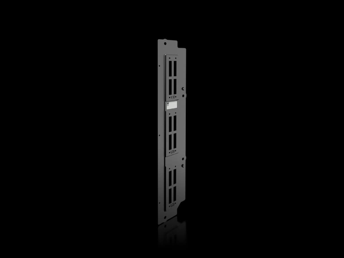 Busbar support for busbar entry (rear section)