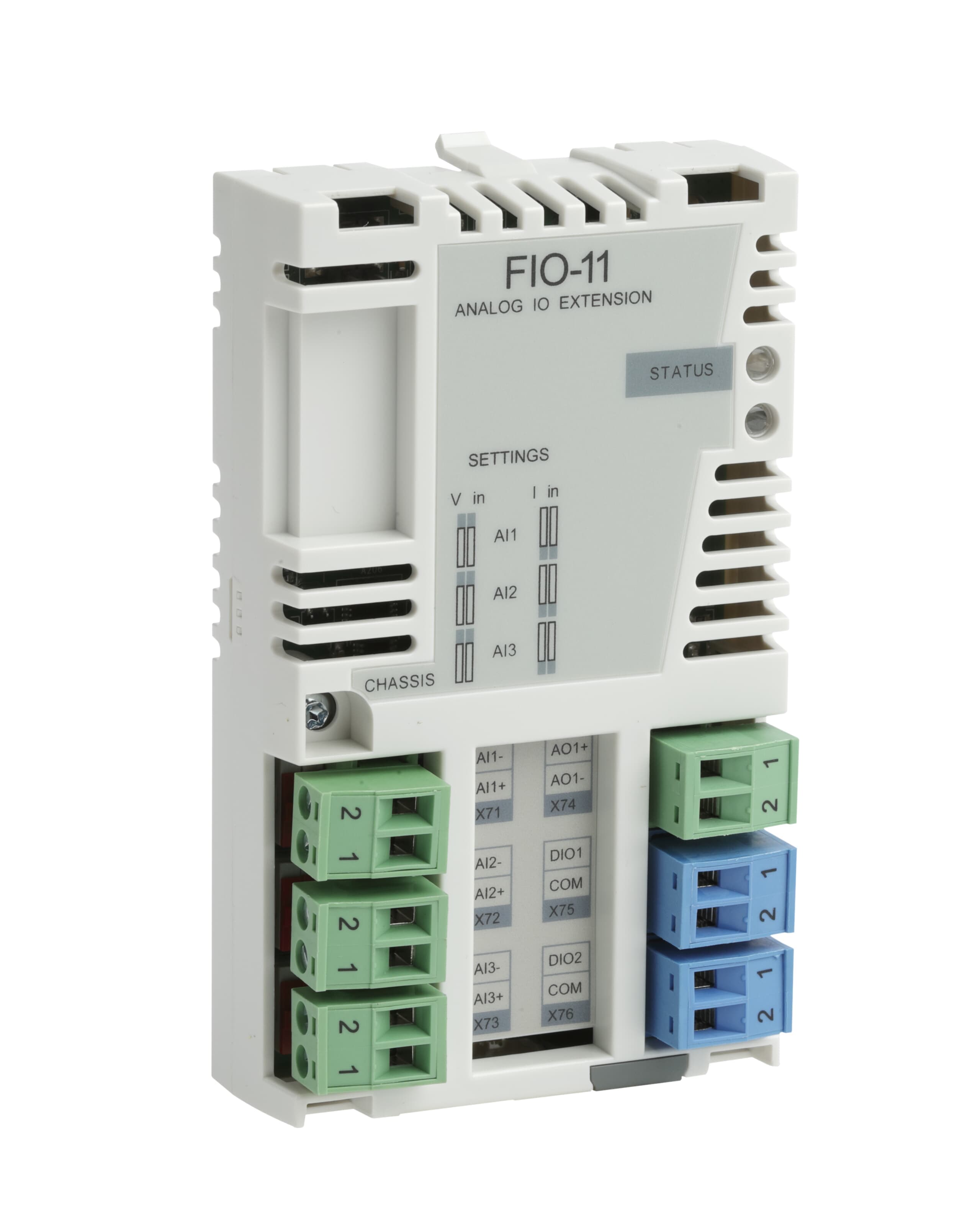 FIO-11; تناظري I/O تمديد FIO-11