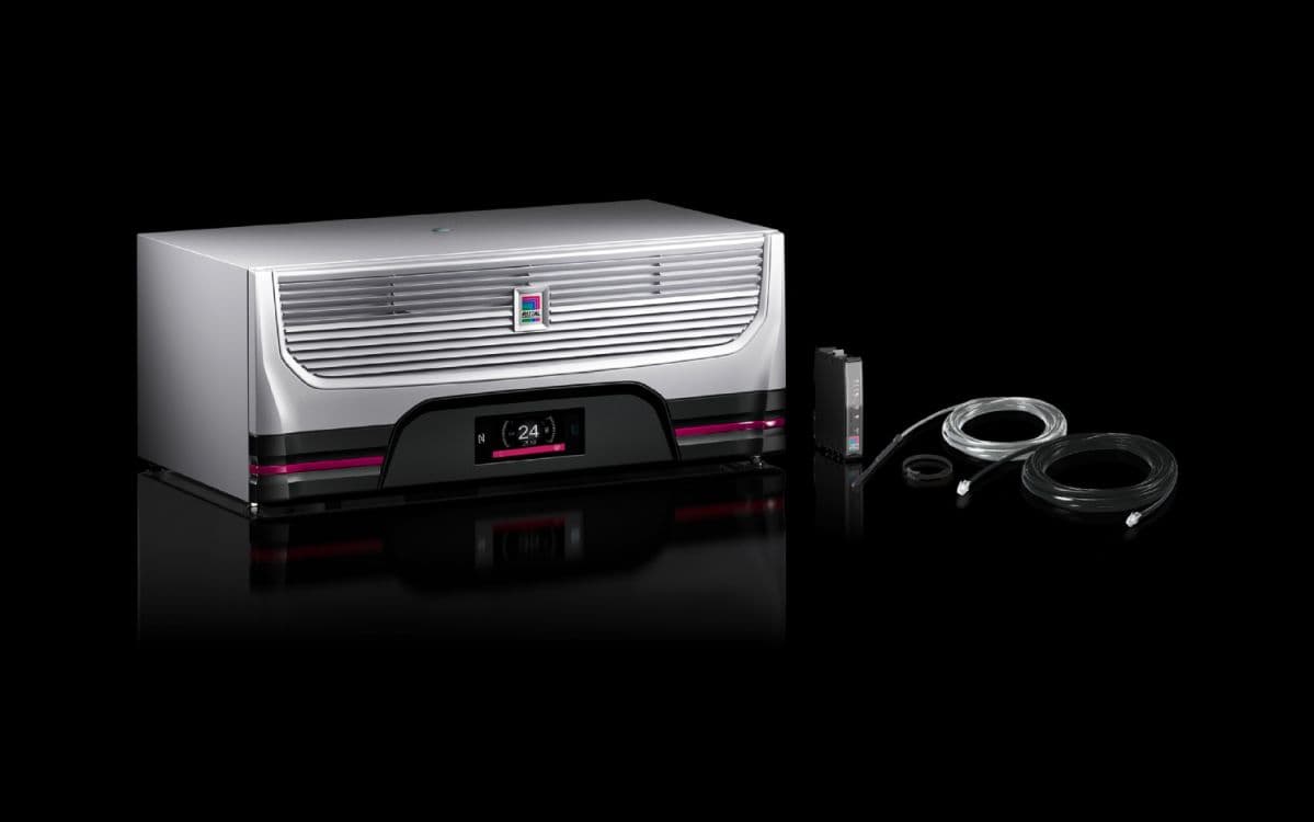 Roof-mounted cooling unit Blue e+ IT