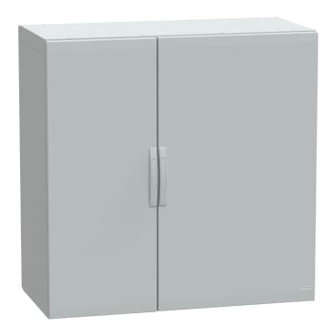 خزانة بوليستر أرضي قائم، PanelSeT PLA، باب سادة، completely sealed، 1250x1250x620mm، IP65، IK10