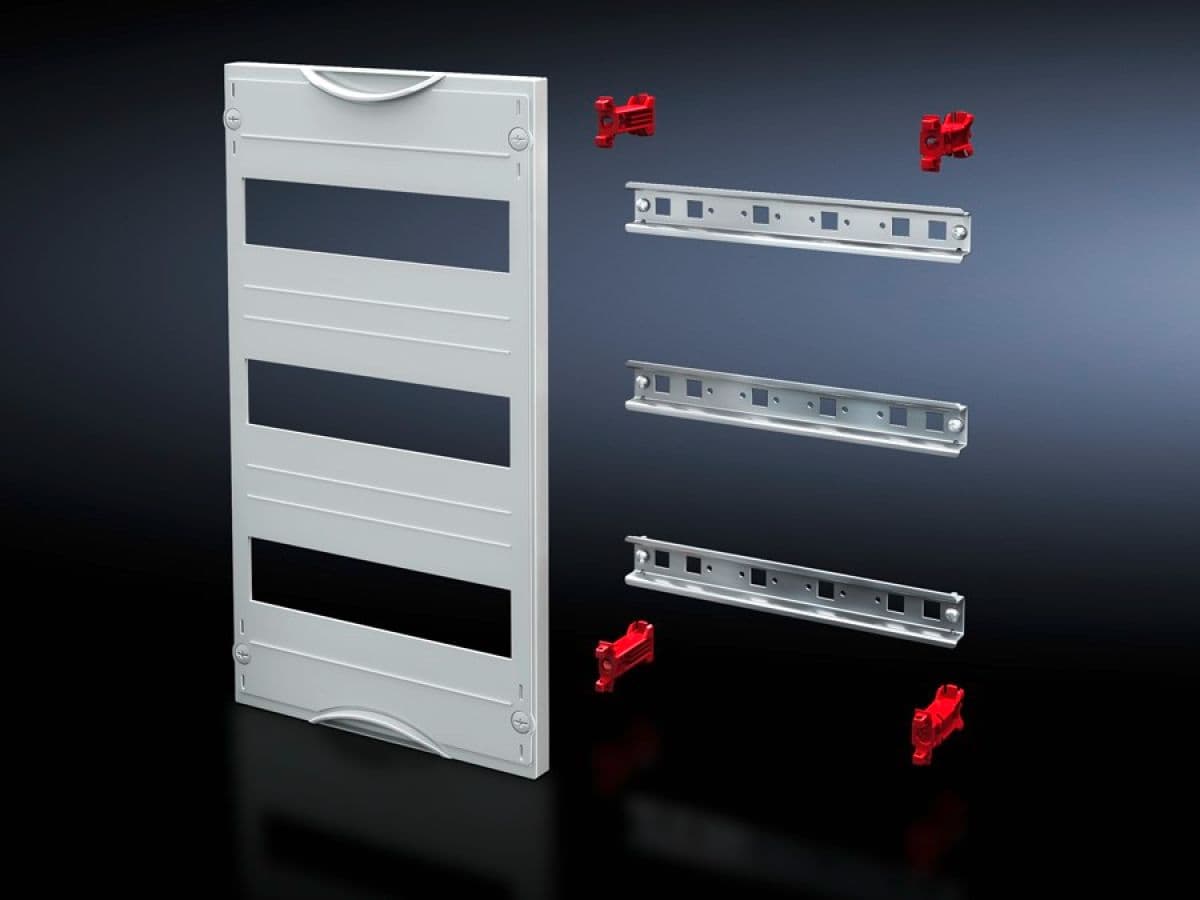 DIN rail mounted device module