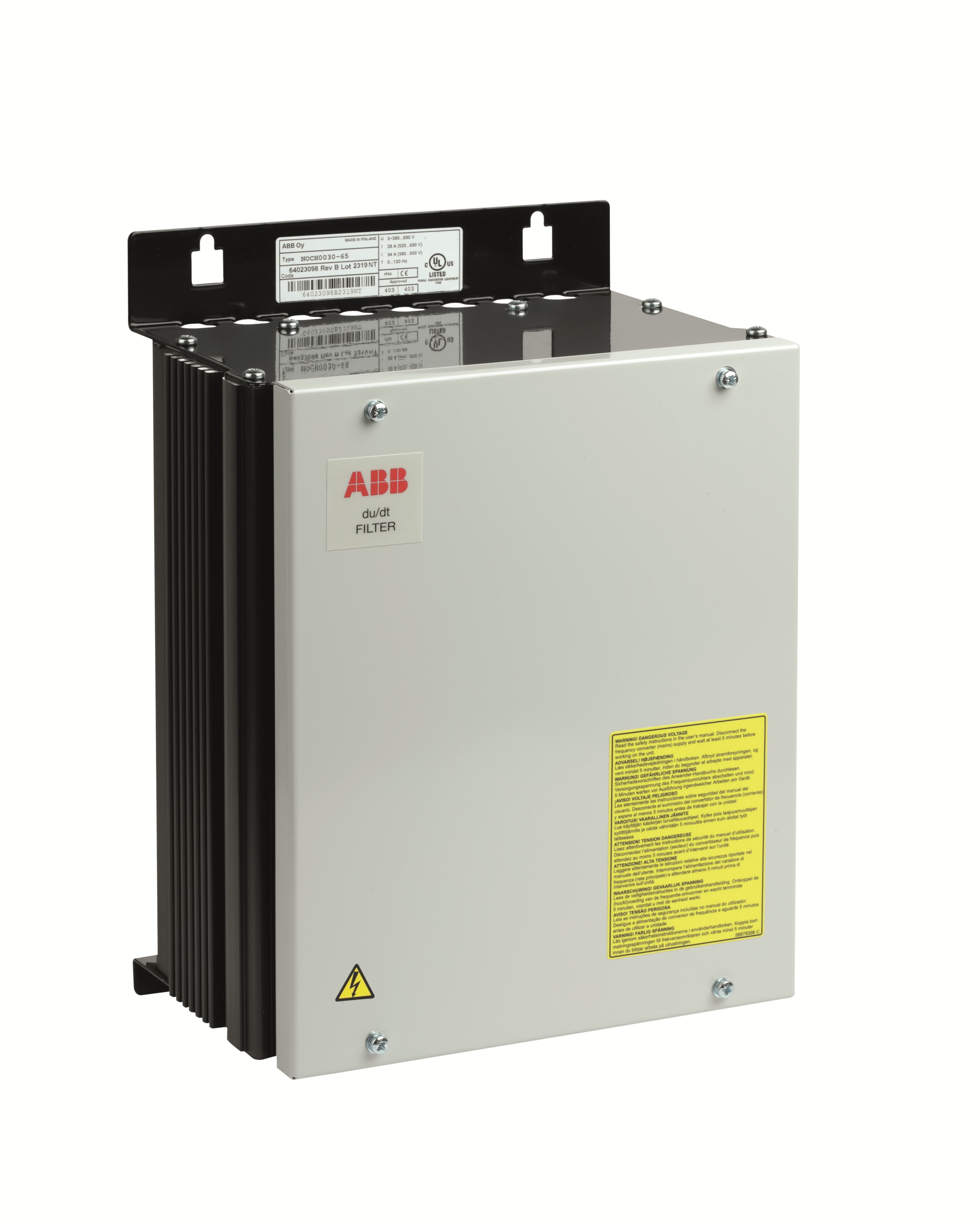 NOCH0030-65; du/dt filter NOCH0030-65, IP54
